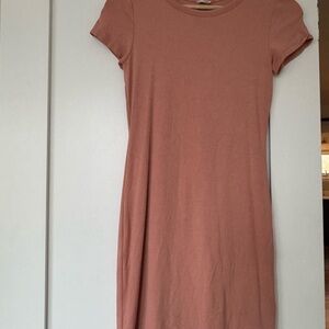 Wilfred Free Dusty Pink Contour Dress